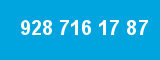 928 716 17 87